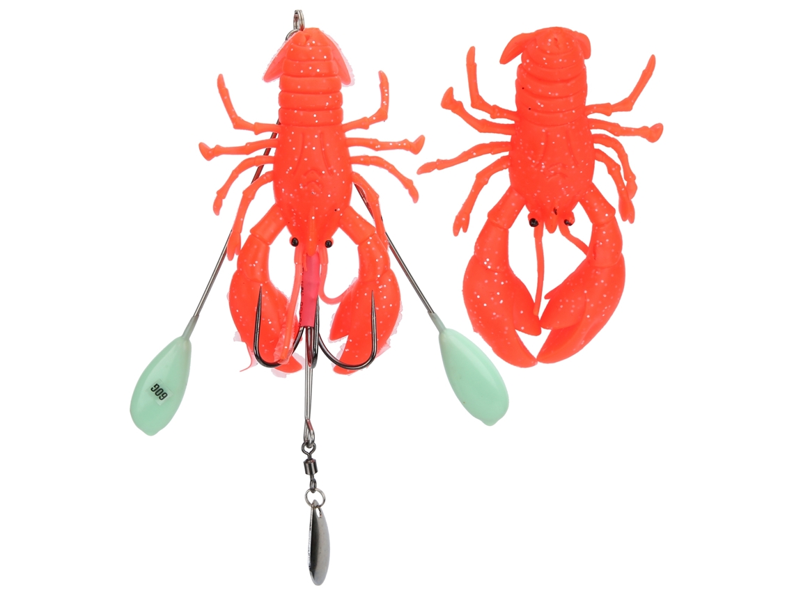 Isca Artificial Lagosta Grande para Pesca Profunda