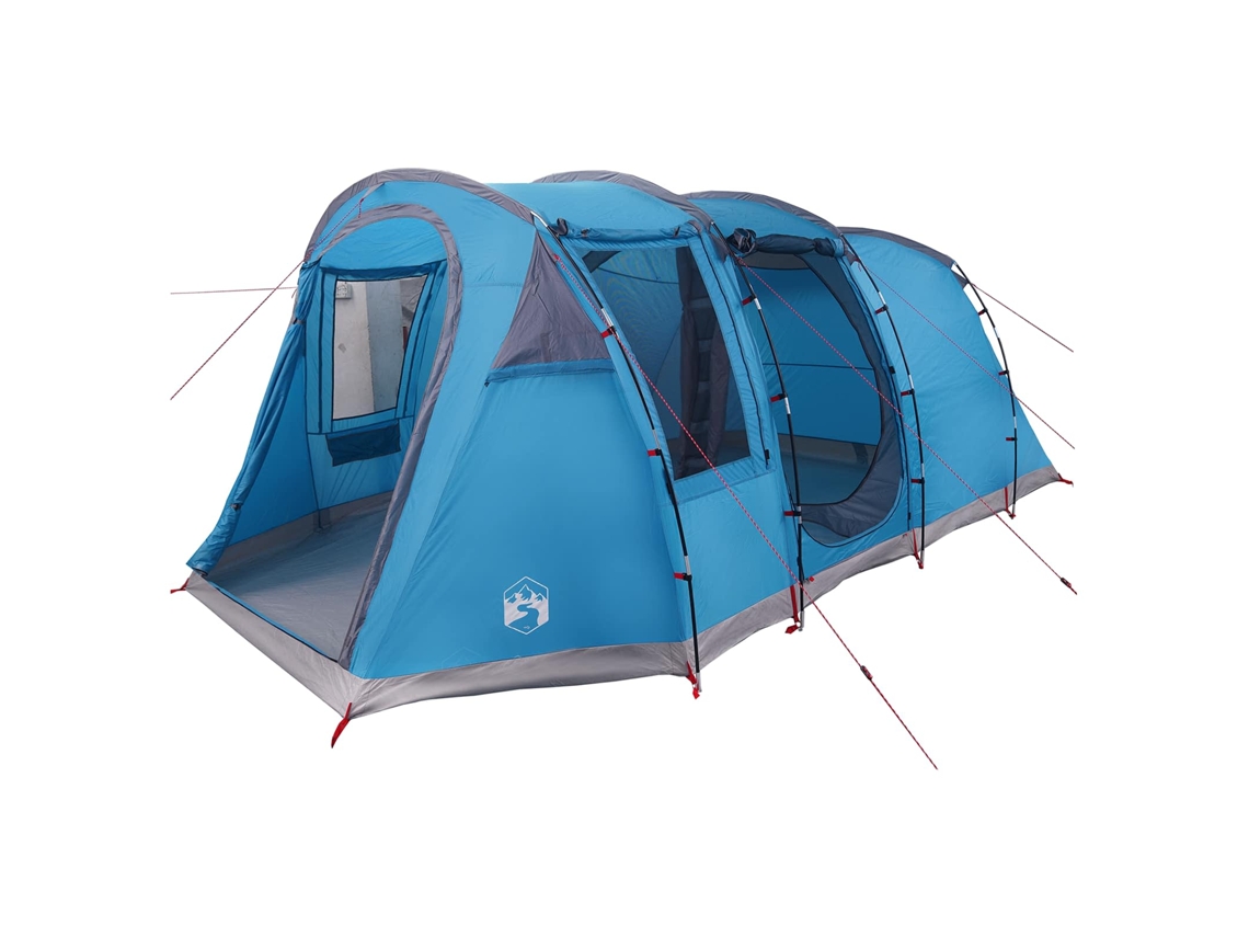 Conjunto 1 Tenda Túnel Vidaxl Azul Poliéster (505 X 330 X 204 Cm)