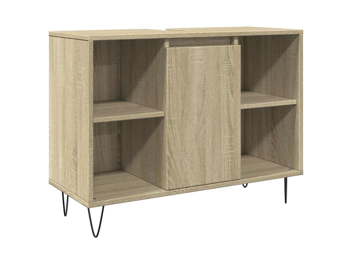 Armário P/ Casa Banho em Derivados de Madeira Carvalho Sonoma MAISON EXCLUSIVE (80x33x60 cm)