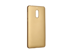 Capa de Silicone TPU Macia para Nokia 6 dourado EOOCOO