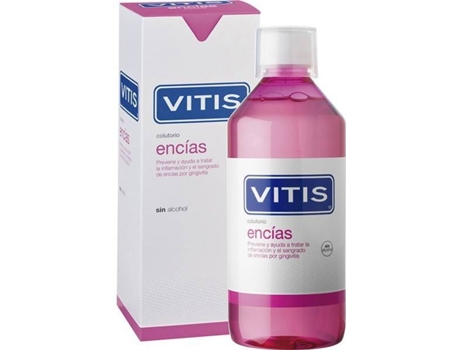 colutório 500ml de gengiva livre de alcalina