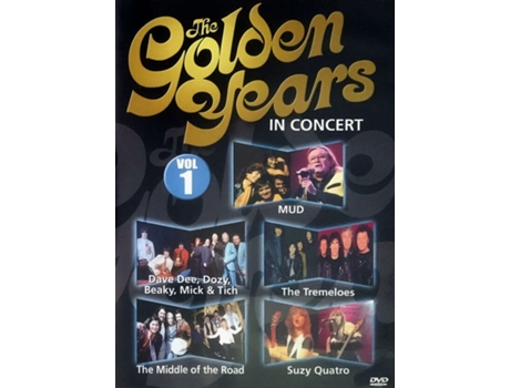 Dvd The Golden Years In Concert Vol 1 Hot Town Music