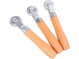 Conjunto De 3 Rolos Compactadores Para Pneus, Ferramenta Reparo Pneus