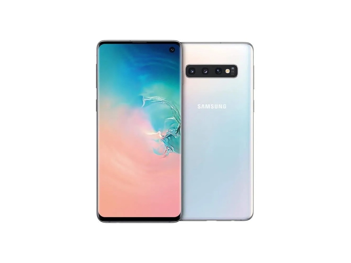 Smartphone SAMSUNG S10 128 Go Branco Único Sim dos Eua (Recondicionado Como Novo)