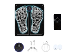Massageador De Pés Acupoint 200mah, Almofada Massagem Inteligente Ems Para Os Pés, Fisioterapia Por I Mpulsos, Micro