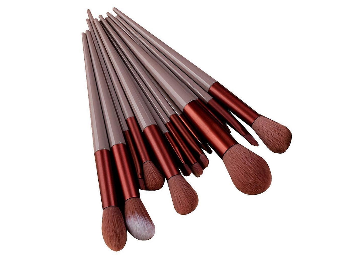 Pincéis De Maquiagem, Pó, Blush, Sombra, Delineador, Pincel De Beleza E Cosméticos Com Estojo. Everley891