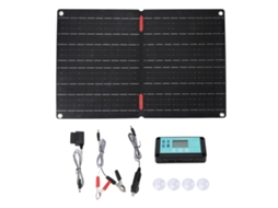 Primerox painel Solar Dobrável 60w Etfe Carregador Carro 12v Ip68 Controlador 60a Kit