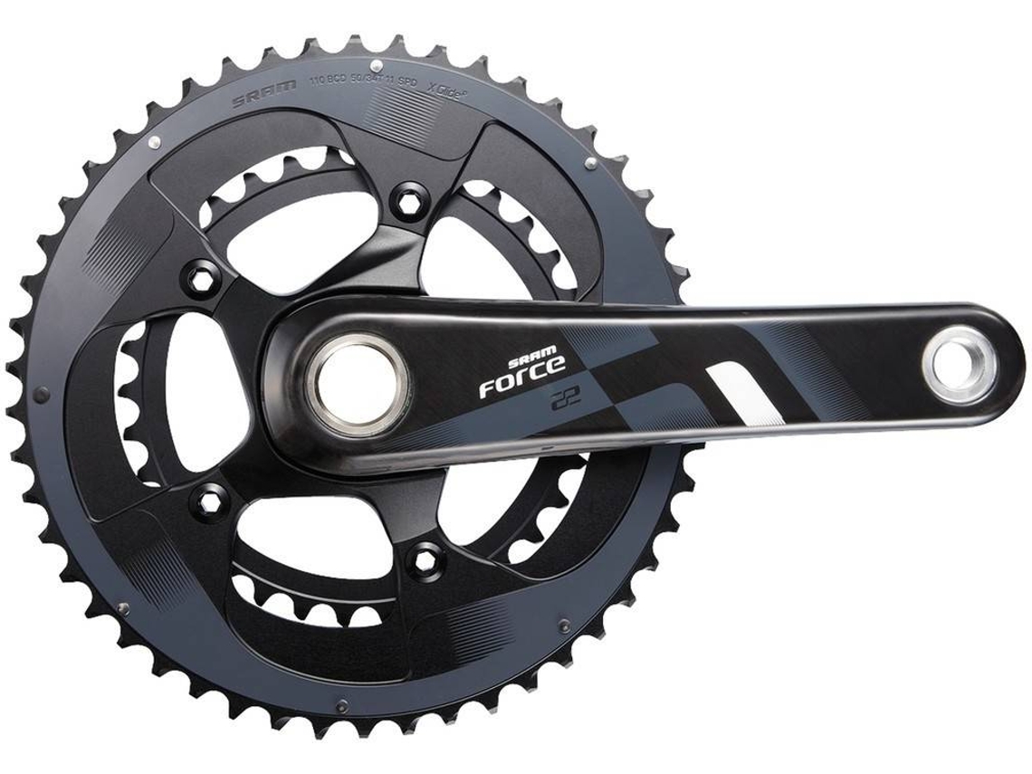 Prato SRAM Jogo Biela Forcexp 11V.39X53D 165 Alumínio Taça (Carbono)