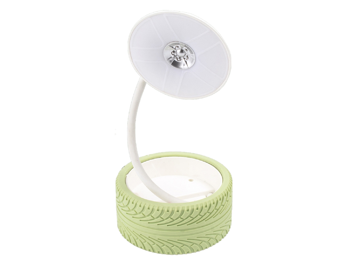 2026 lâmpada de Mesa de Noite com Usb Carga Luz Quente Plegável para Dormitório Sala Estúdio Verde