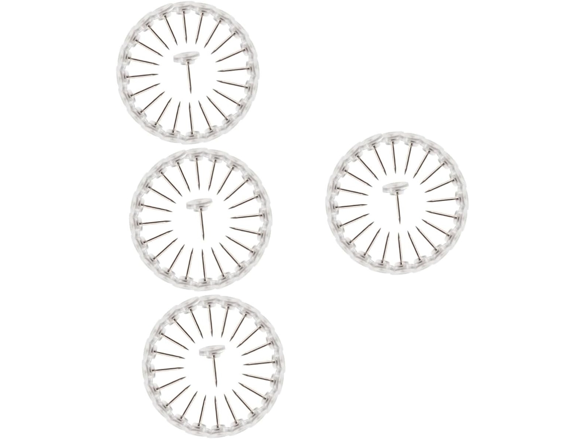 Conjunto De 800 Tachinhas Transparentes Para Quadro Cortiça,