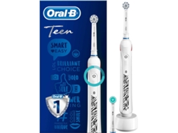 Escova de Dentes Elétrica ORAL-B Teen Etica Branco (8800 rpm)