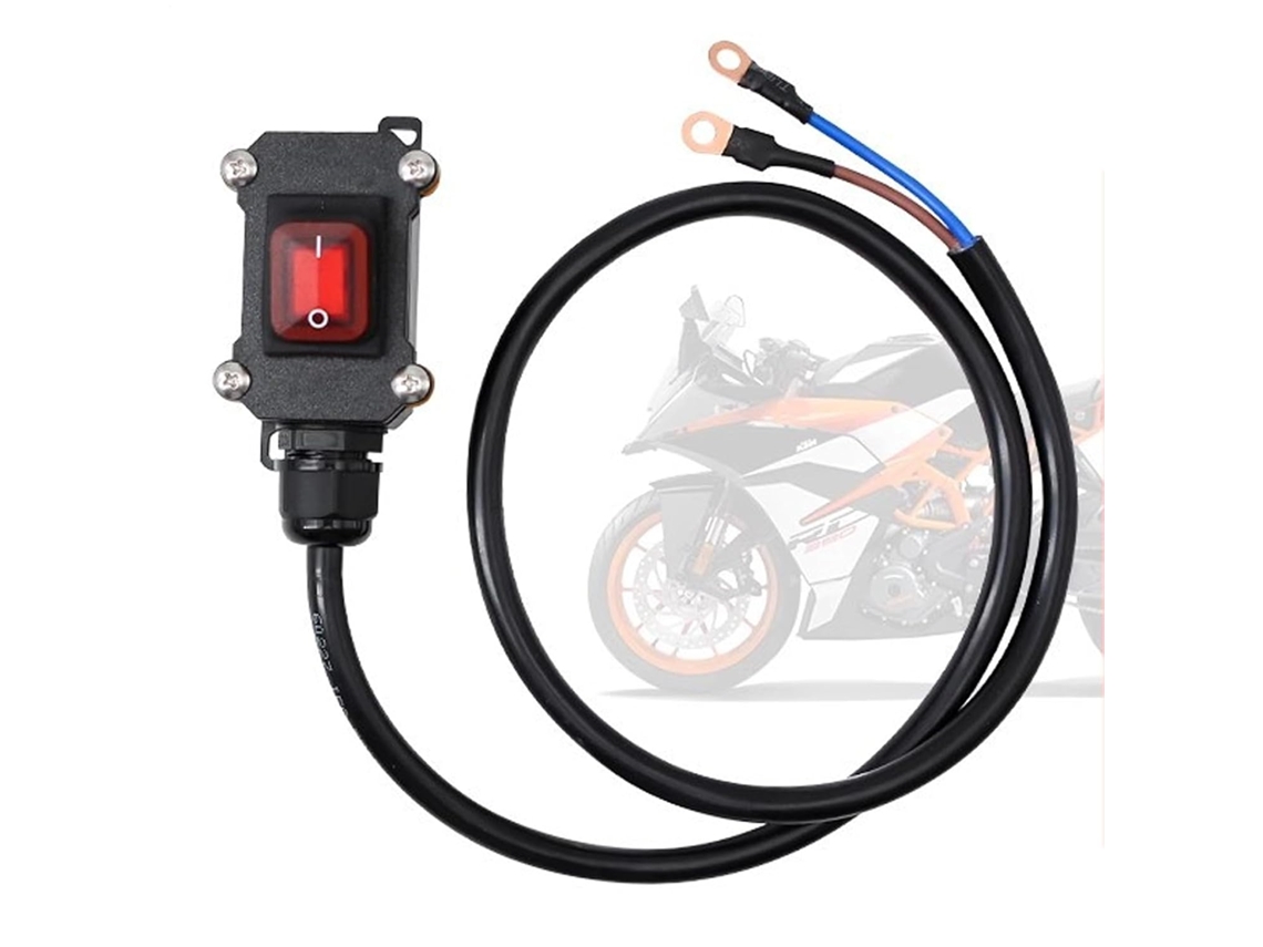 Interruptor De Corte De Bateria, Conector De Terminal 12v/24v Com Desconexão