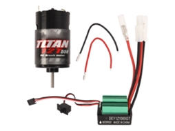 Motor De Escova 550 E Esc 65a Impermeável Para Carro De Controle Remoto Barco Acessórios Rc