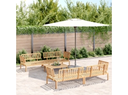 5 Pcs Conjunto De Móveis De Pallet P/ Jardim Acácia Maciça Dkd Home Decor