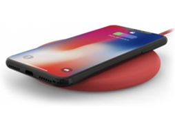 Carregador PHILO Qi Pad Vermelho