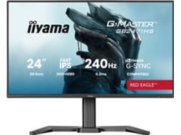 G master Gb2471hs b1 Red Eagle Gaming monitor 60.5 Cm , Black (matt), Fullhd, Fast ips, Hdmi, Dp, G sync IIYAMA (23.8")