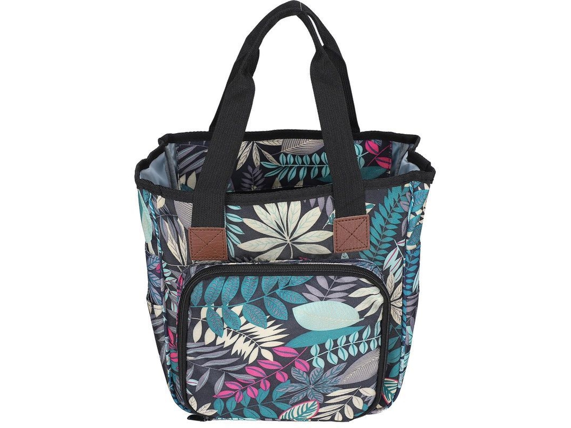 Bolsa de Armazenamento para Lã e Artigos de Crochê, Organizador Multifuncional, Mochila para Crochê e Ganchillo | S/MARCA