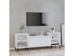 Vidaxl Móvel P/ Tv 160x35x55 Cm Derivados De Madeira Branco