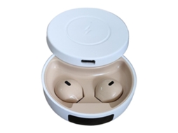 Fones De Ouvido Sem Fio Com Tela Led, Som Hifi, Para Ciclismo E Smartphones, Bege. Ly Ebike