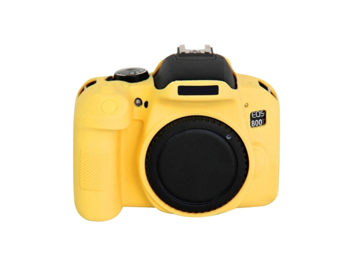 Capa De Silicone Macia Para Canon Eos 800d Brilvibera