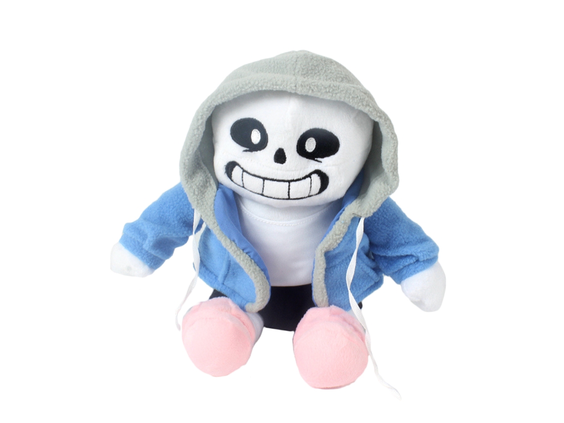Primerox boneca Pelúcia Undertale Sans 22cm Brinquedo de Pelúcia Presente para Crianças