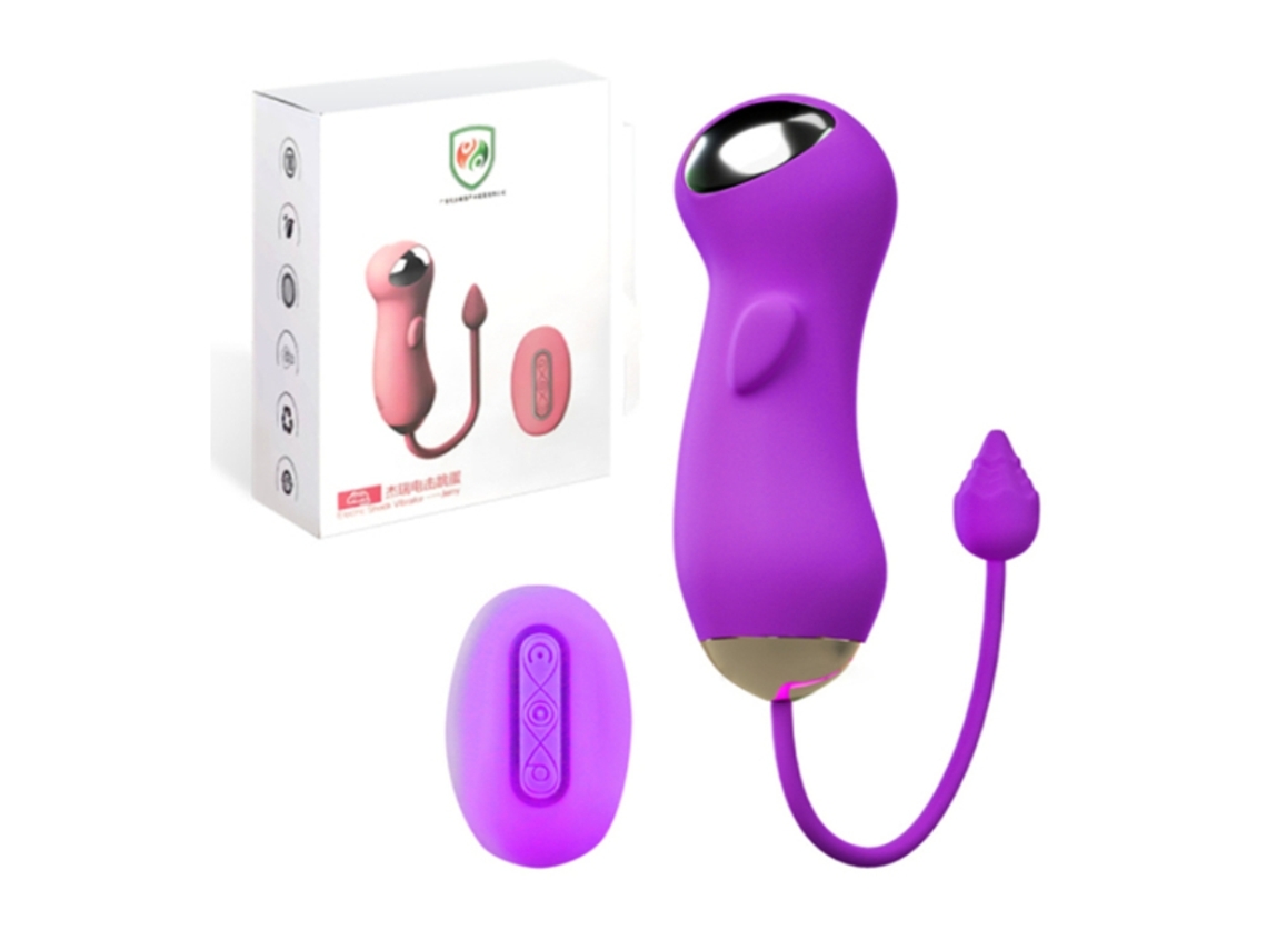 Vibrador de controle remoto Yizhood (Roxa)