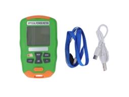 Medidor de Potência de Fibra Óptica Recarregável 70~+10dbm com 10 Comprimentos de Onda para Manutenção