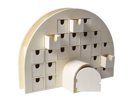 Calendário do Advento Iglu 44 x 32 cm Artemio