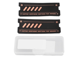 Dissipador De Calor De Memória De Notebook Com Folha De Cobre Grafeno Para Ddr5/4/3/2 Luz Dourada