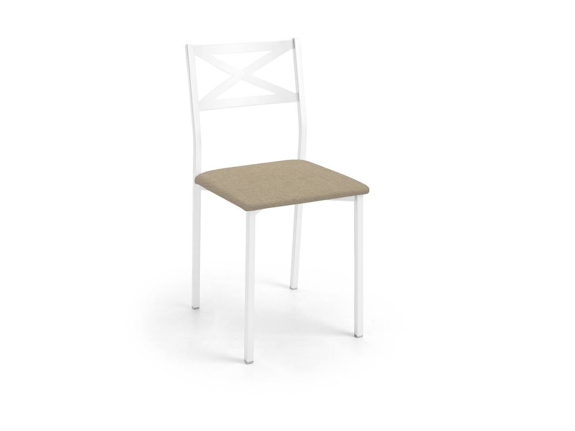 Cadeira de Cozinha Blanca Bilbao 38x86x47cm Pedra Michigan FANMUEBLES