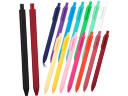 Conjunto Angoyily De 16 Canetas Retráteis, Em Gel E Rollerball Com
