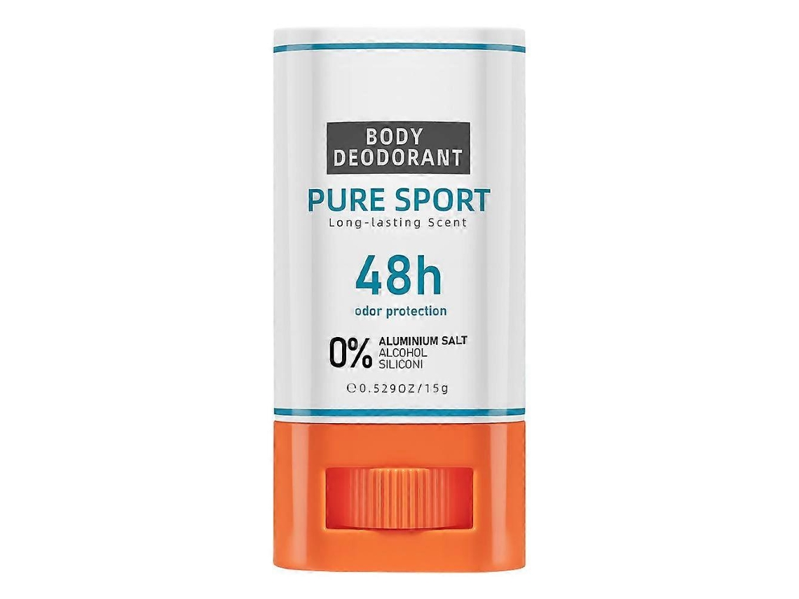 Glacier Solid Body Deodorant Stick - 48h Freshness, Non Greasy--sport