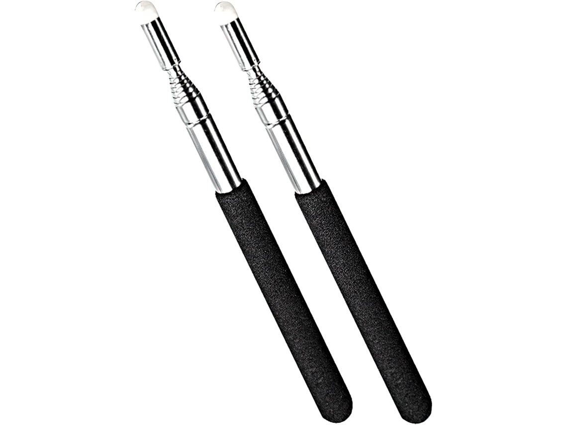 Sijianke Pacote Com 2-ponteiros Telescópicos Para Professores, Ponteiro Didático, Ponteiro Manual Extensível E Retrátil