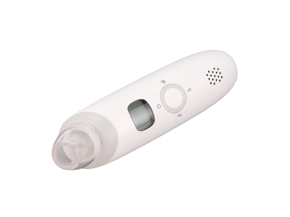 Primerox aspirador Nasal Elétrico para Bebê com 3 Níveis de Aspiração Música Calmante Luz Led Bateria Recarregável