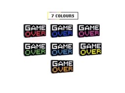Luminária Paladone 'game Over', Multicolorida BRILVIBERA
