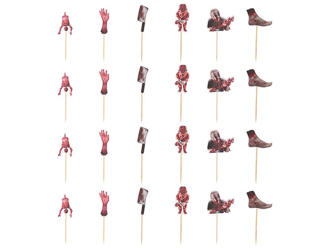 24 Unidades De Chapéus De Coco Para Bolo De Halloween Para Decorações De Halloween