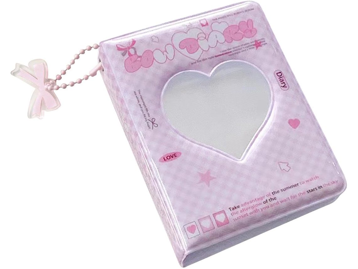 Álbum De Cartões Fotográficos Genérico Com 40 Bolsos - Mini Collect Book 8 X 11 Cm - Em Pvc Impermeável