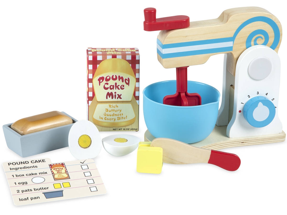 Brinquedo MELISSA & DOUG Bolo de Madeira