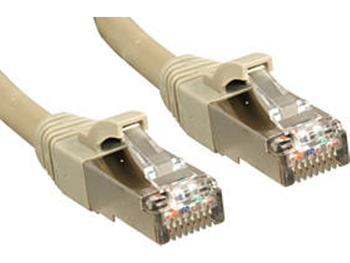 Cabo de Rede LINDY (RJ45 - 50 m - Cinzento)