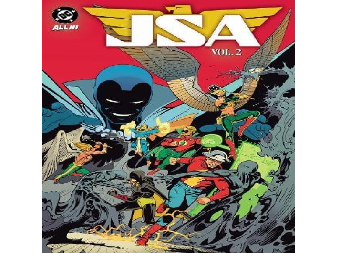 Livro JSA Vol. 2 RAGNAROK de Jeff Lemire (Inglês)