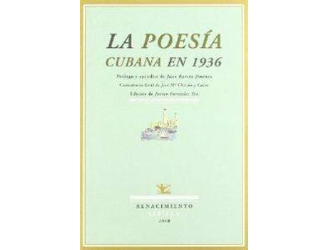 Livro Poesia Cubana En 1936 de Javier Fornieles (Espanhol)
