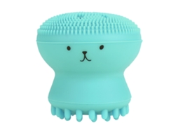Escova De Limpeza Facial De Silicone De Água Viva Para Exfoliação E Massagem Other