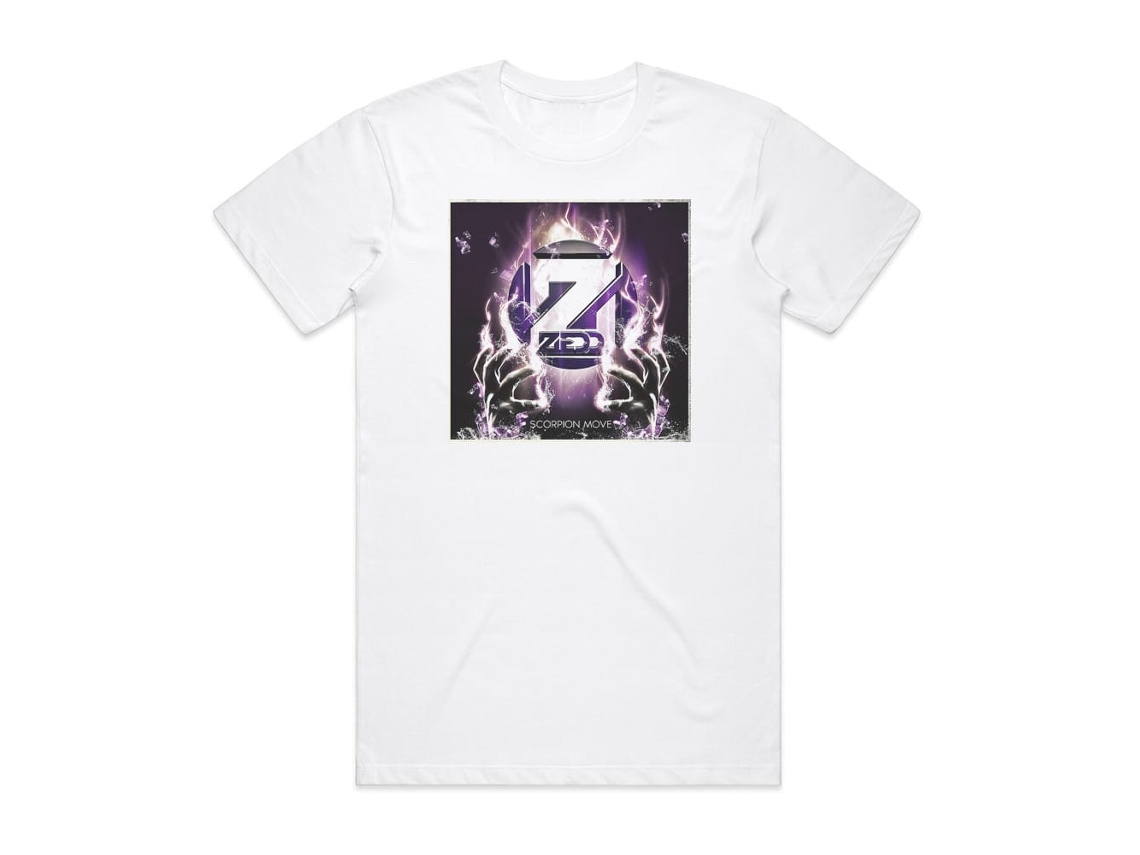 Zedd Scorpion Move Album Cover T-shirt White Rockinstonesize-l