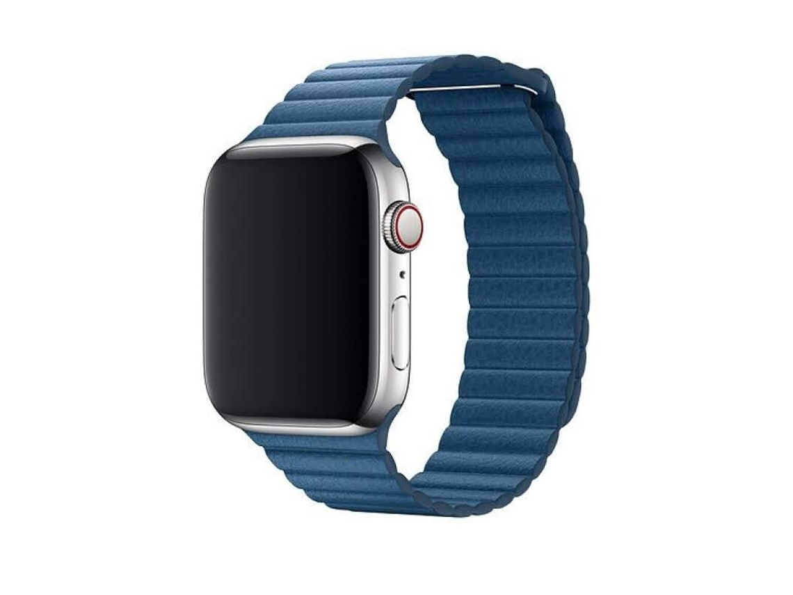 Devia Bracelete Pele Azul Cape Cod 44 mm