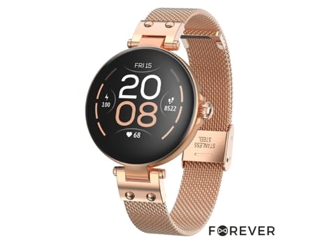 Smart Watch Forever > smartwatch forevive petite sb 305/ notificaciones/ frecuencia cardíaca/ oro rosa - GSM114642