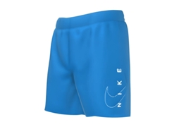 Split Logo Volta 4 Volley Short Foto Azul Meninos Nike
