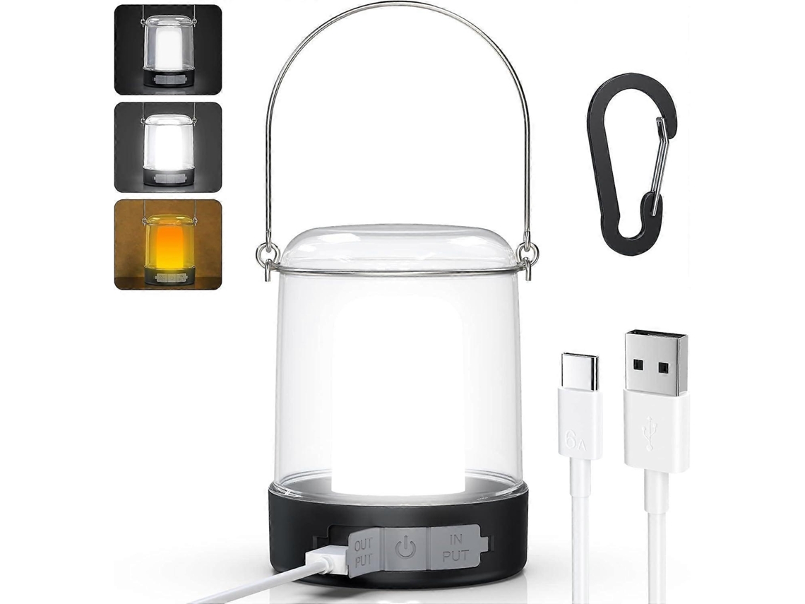 Lanterna De Camping Led, Recarregável E Impermeável Para Suas Aventuras Ao Ar Livre. Olysi Shop