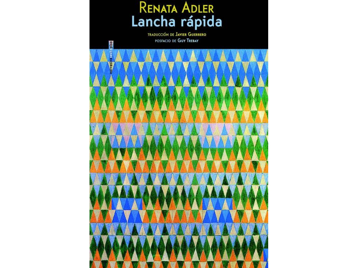 Livro Lancha Rápida de Renata Adler (Espanhol)
