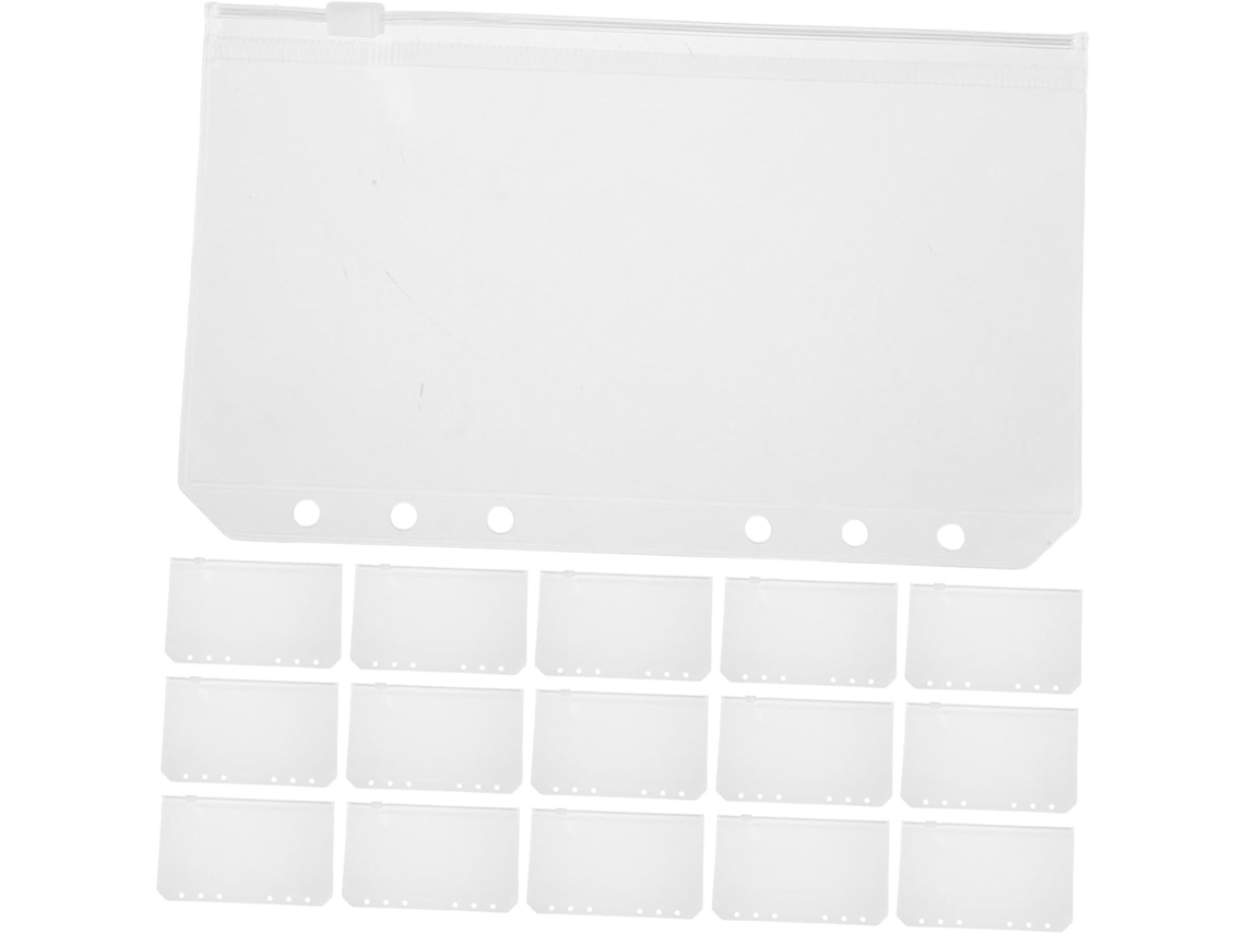 Estojo Organizador Para Lápis Com 6 Furos, 30 Pastas Para Artigos De Papelaria, Estojo Com Zíper, Or Gokoco