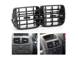 Saídas De Ar De Ventilação Central Do Painel Cinza Para Clio Mk2 1998 2006 Ehstmind
